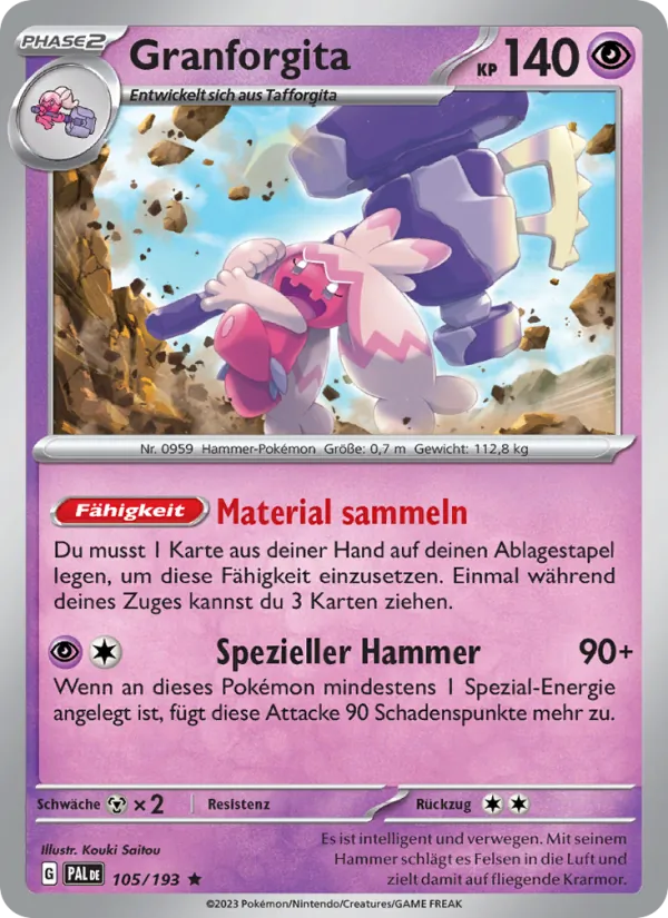 Granforgita (Paldea Evolved #105/193)