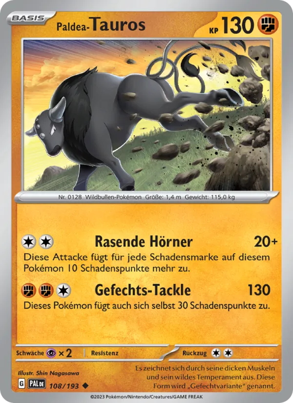 Paldea-Tauros (Entwicklungen in Paldea #108/193)