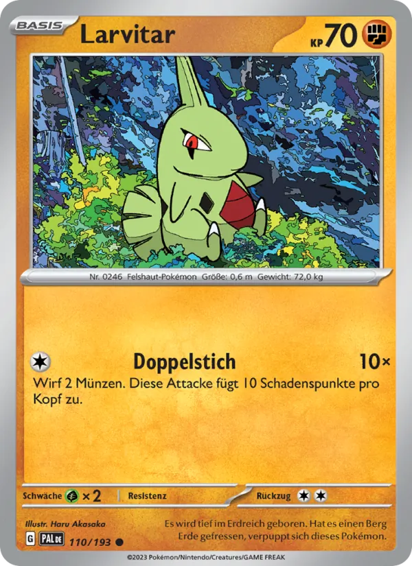 Larvitar (Paldea Evolved #110/193)
