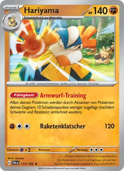 Hariyama (Entwicklungen in Paldea #113/193)
