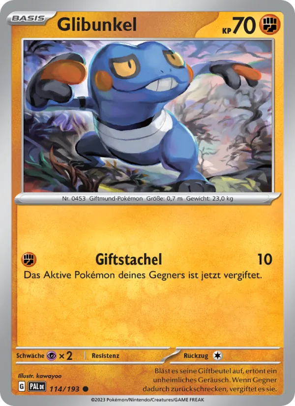 Glibunkel (Entwicklungen in Paldea #114/193)