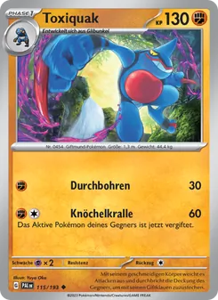 Toxiquak (Entwicklungen in Paldea #115/193)