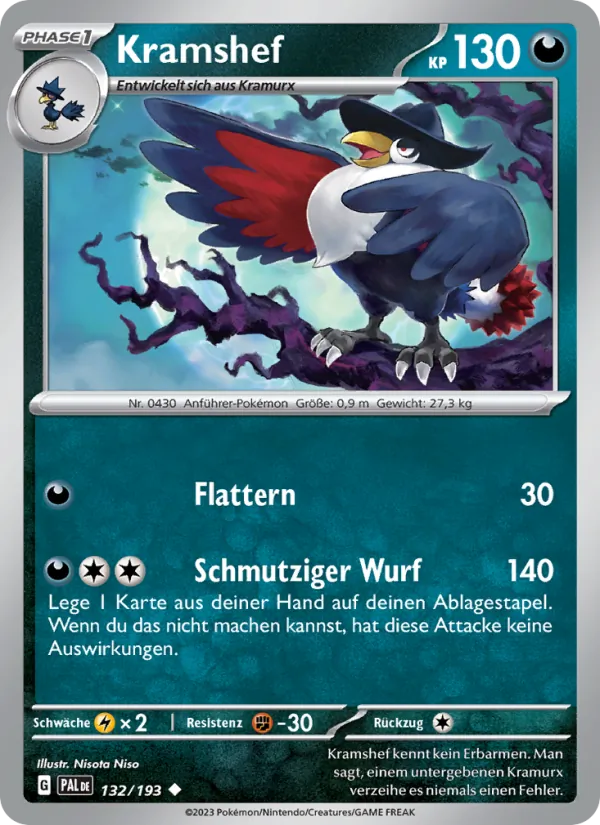Kramshef (Paldea Evolved #132/193)