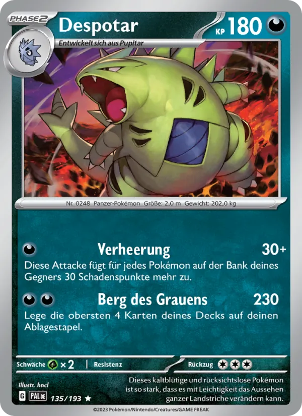 Despotar (Paldea Evolved #135/193)