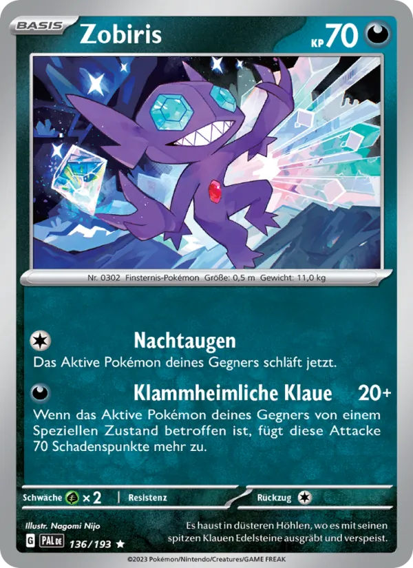 Zobiris (Entwicklungen in Paldea #136/193)