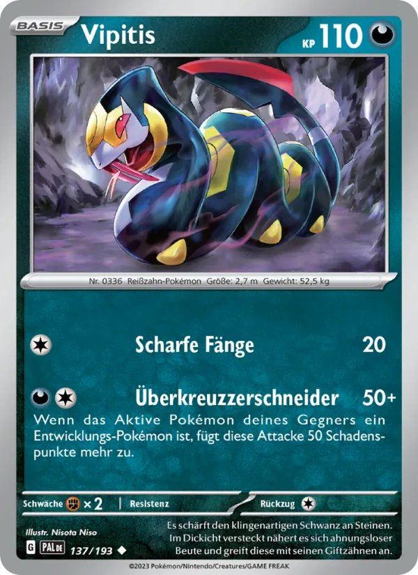 Vipitis (Paldea Evolved #137/193)