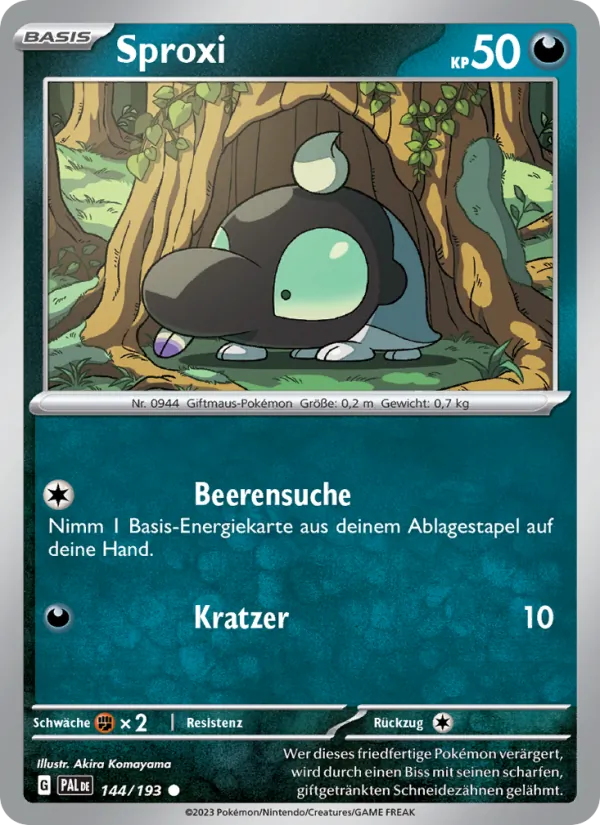 Sproxi (Entwicklungen in Paldea #144/193)