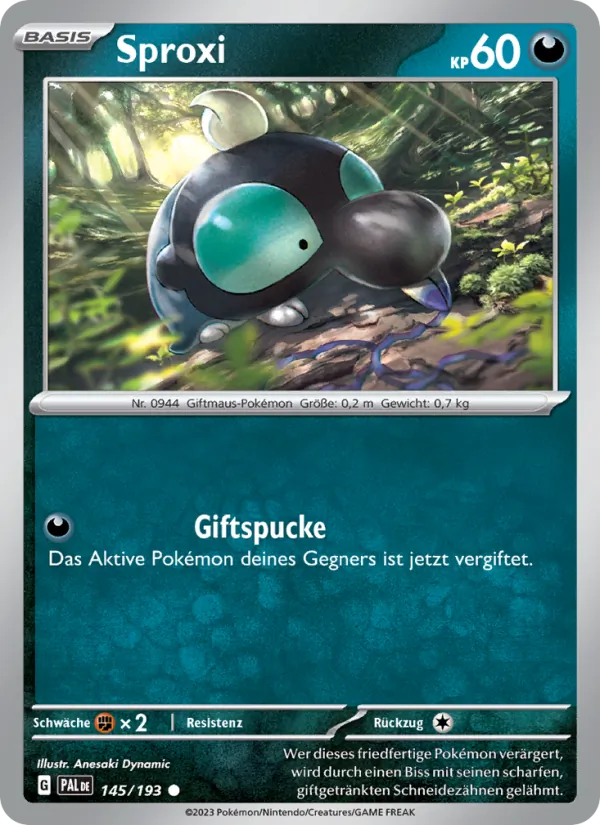 Sproxi (Entwicklungen in Paldea #145/193)