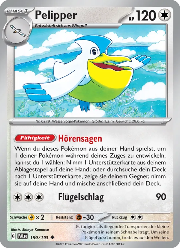 Pelipper (Paldea Evolved #159/193)