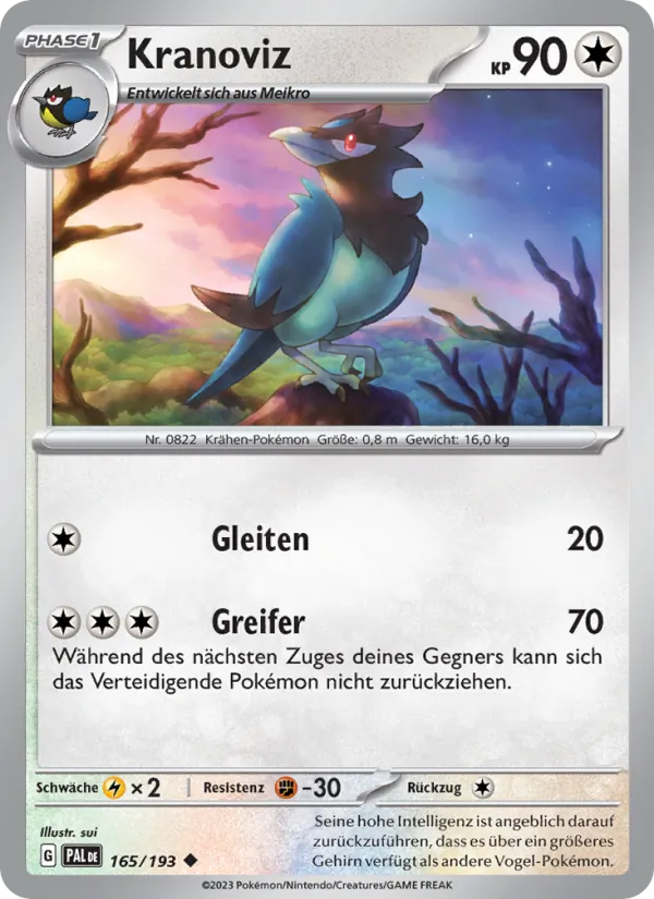 Kranoviz (Paldea Evolved #165/193)