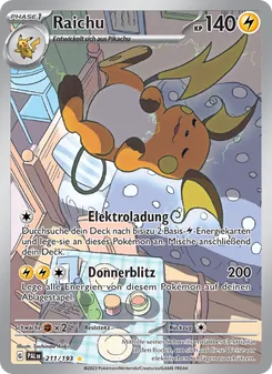 Raichu (Entwicklungen in Paldea #211/193)