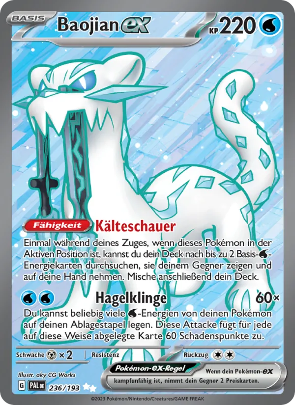 Baojian-ex (Paldea Evolved #236/193)