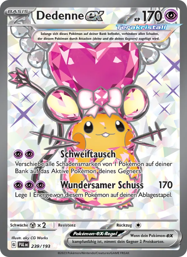 Dedenne-ex (Paldea Evolved #239/193)