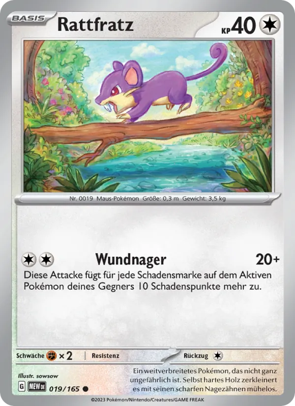 Rattfratz (151 #019/165)