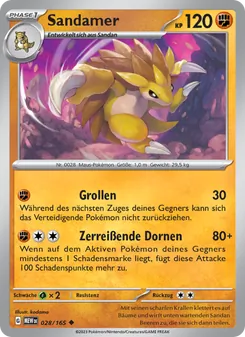 Sandamer (151 #028/165)