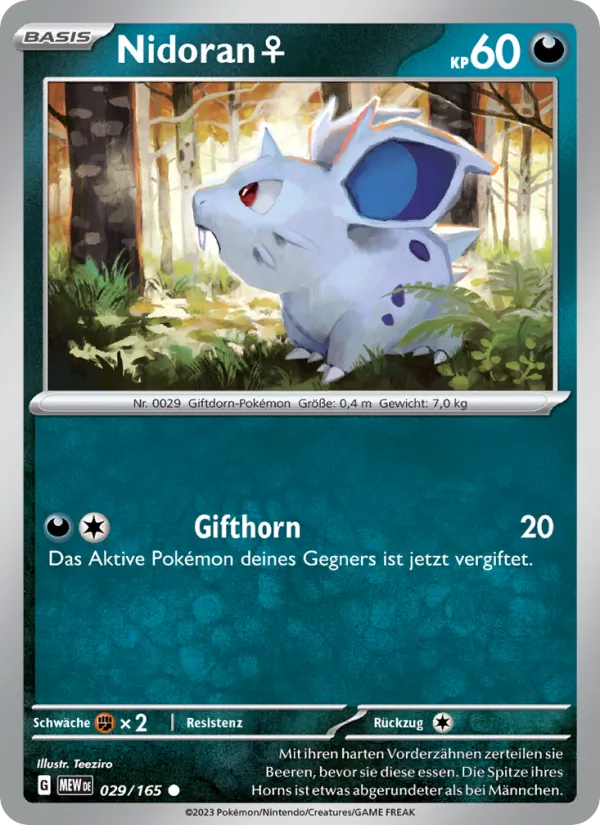 Nidoran♀ (151 #029/165)