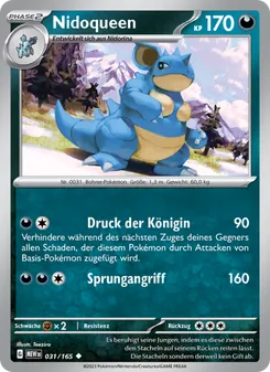 Nidoqueen (151 #031/165)