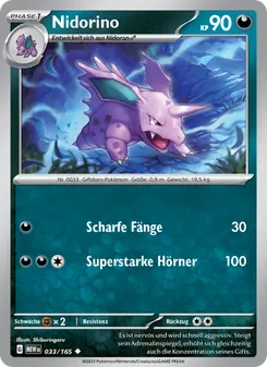 Nidorino (151 #033/165)