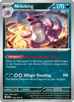 Nidoking (151 #034/165)
