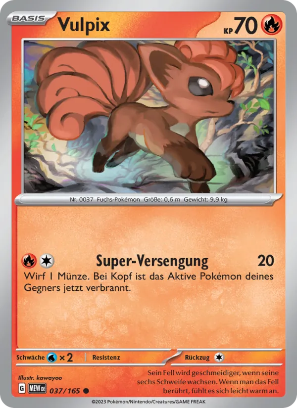 Vulpix (151 #037/165)