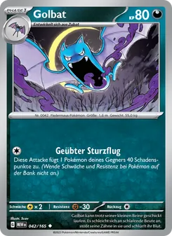 Golbat (151 #042/165)