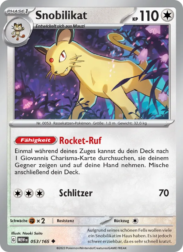 Snobilikat (151 #053/165)