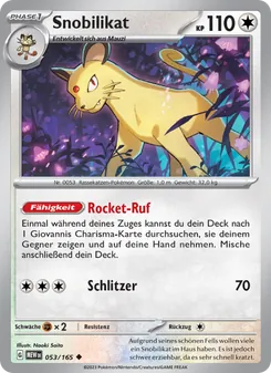 Snobilikat (151 #053/165)