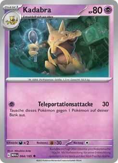 Kadabra (151 #064/165)