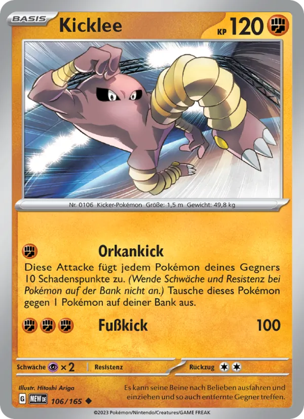 Kicklee (151 #106/165)