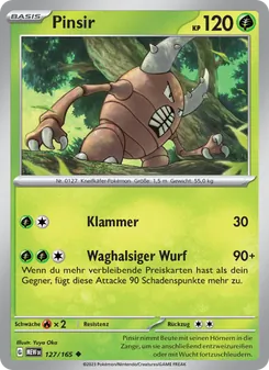 Pinsir (151 #127/165)