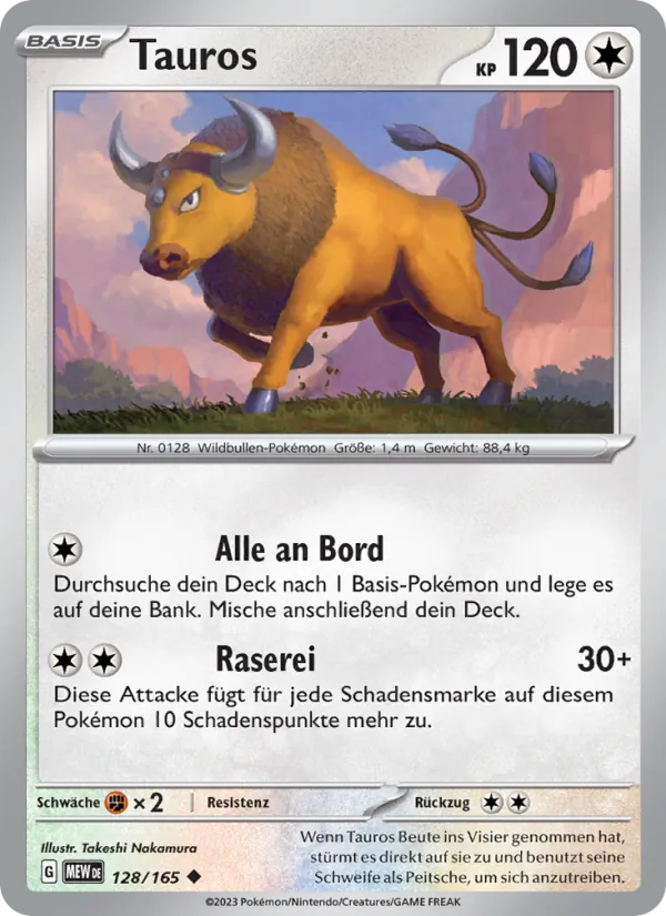 Tauros (151 #128/165)