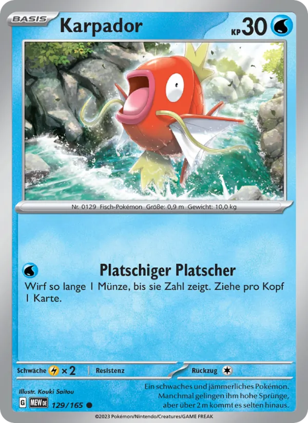 Karpador (151 #129/165)