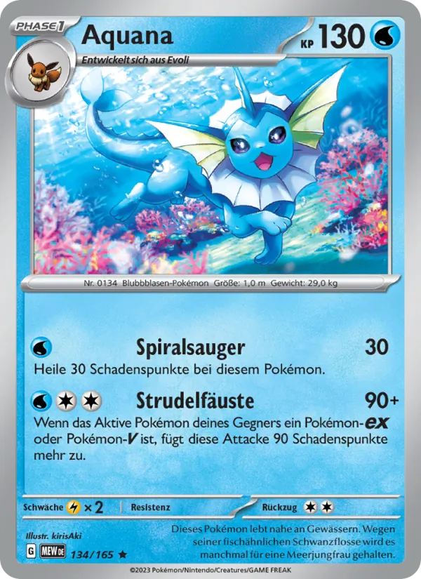 Aquana (151 #134/165)