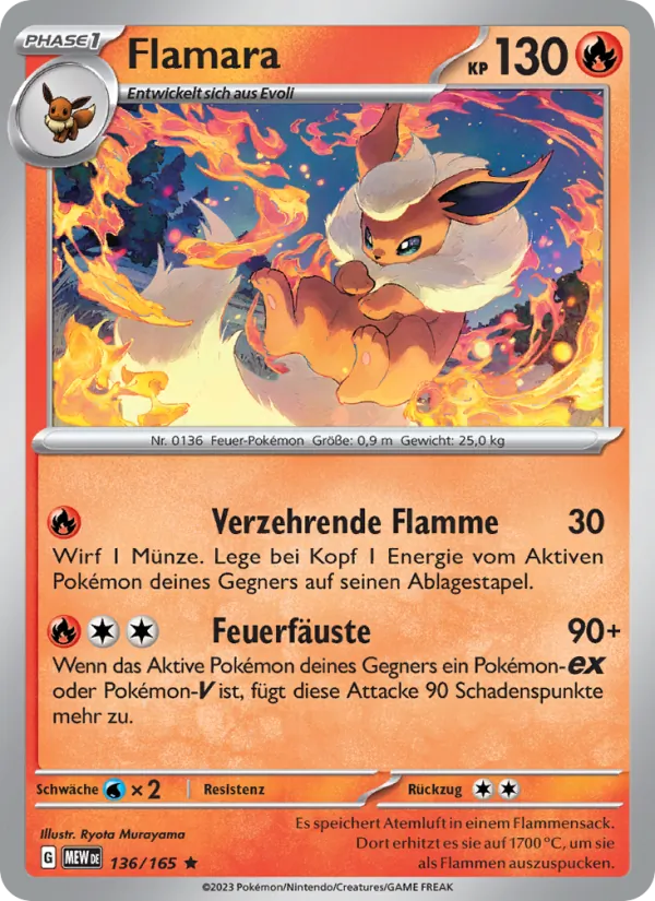 Flamara (151 #136/165)