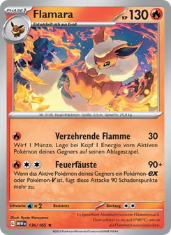Flamara (151 #136/165)