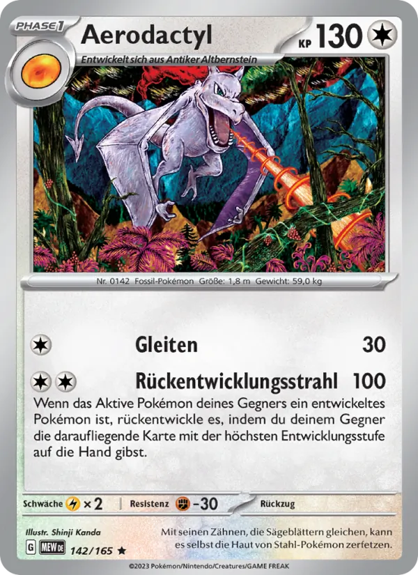 Aerodactyl (151 #142/165)