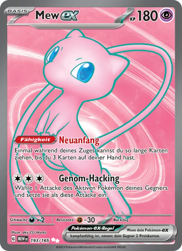 Mew-ex (151 #193/165)
