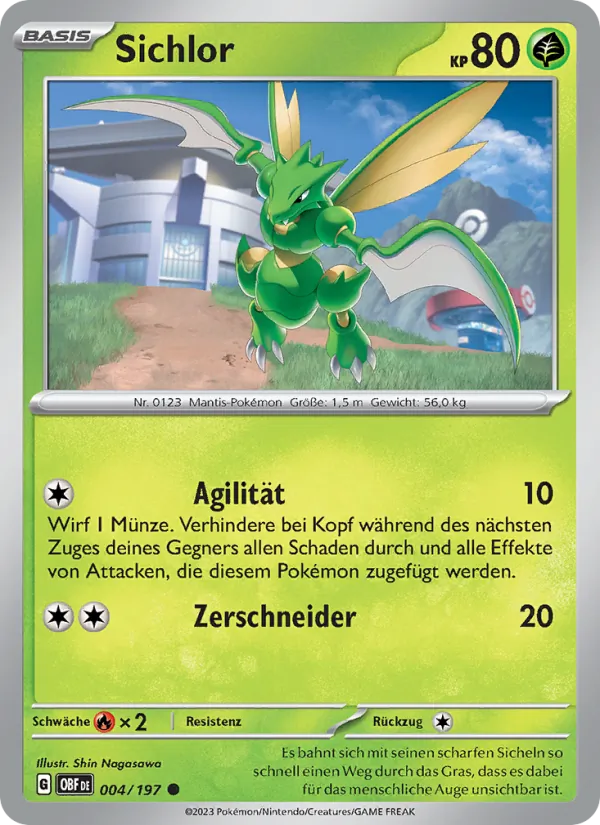Sichlor (Obsidian Flammen #004/197)