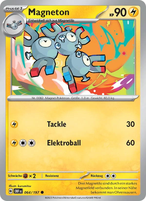 Magneton (Obsidian Flammen #064/197)