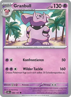 Granbull (Obsidian Flammen #088/197)