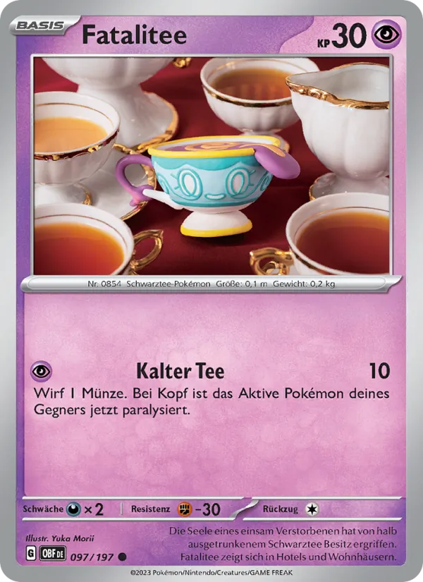 Fatalitee (Obsidian Flames #097/197)