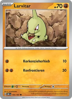 Larvitar (Obsidian Flammen #105/197)