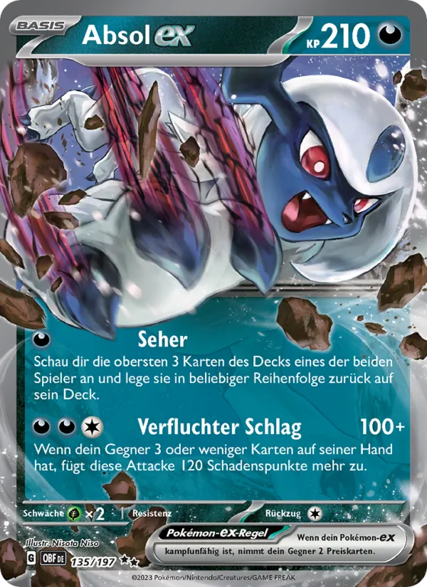 Absol-ex (Obsidian Flames #135/197)