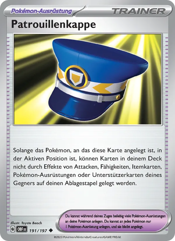 Patrouillenkappe (Obsidian Flammen #191/197)