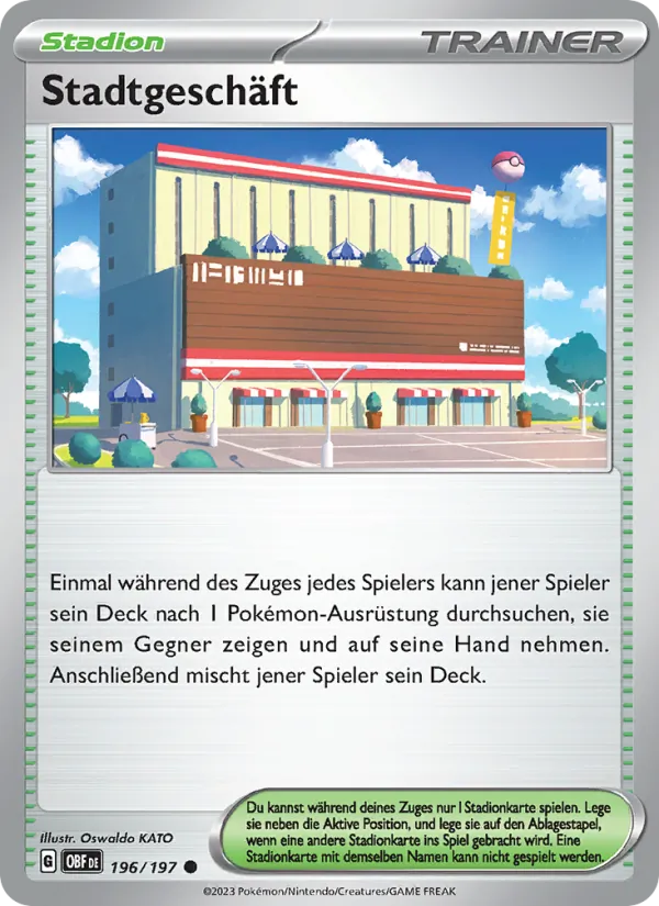 Stadtgeschäft (Obsidian Flames #196/197)