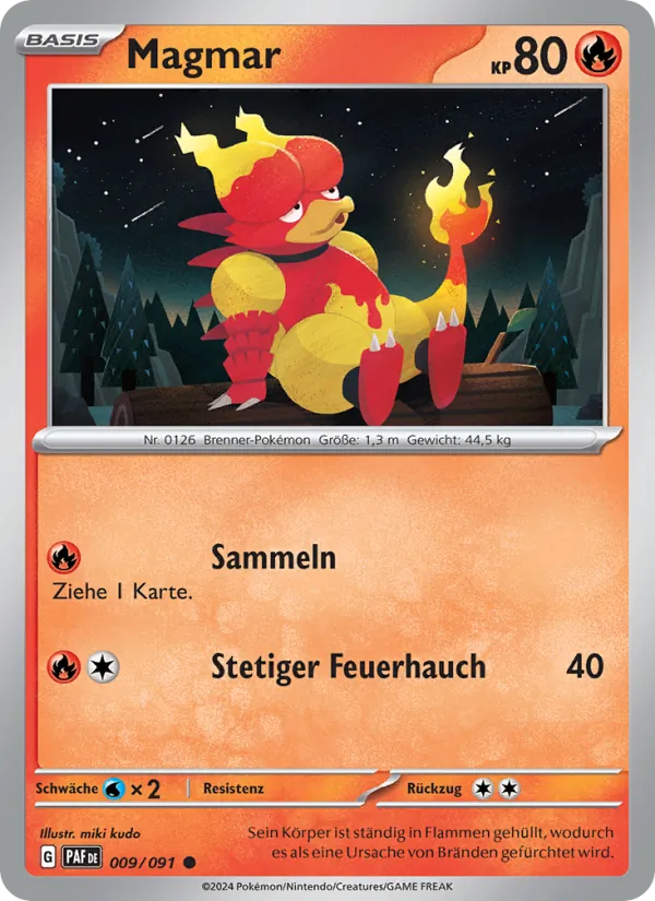 Magmar (Paldeas Schicksale #009/91)