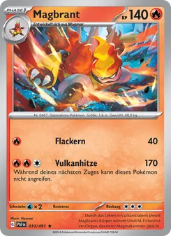 Magbrant (Paldeas Schicksale #010/91)