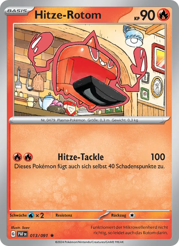 Hitze-Rotom (Paldeas Schicksale #013/91)