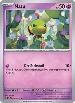 Natu (Paldeas Schicksale #025/91)