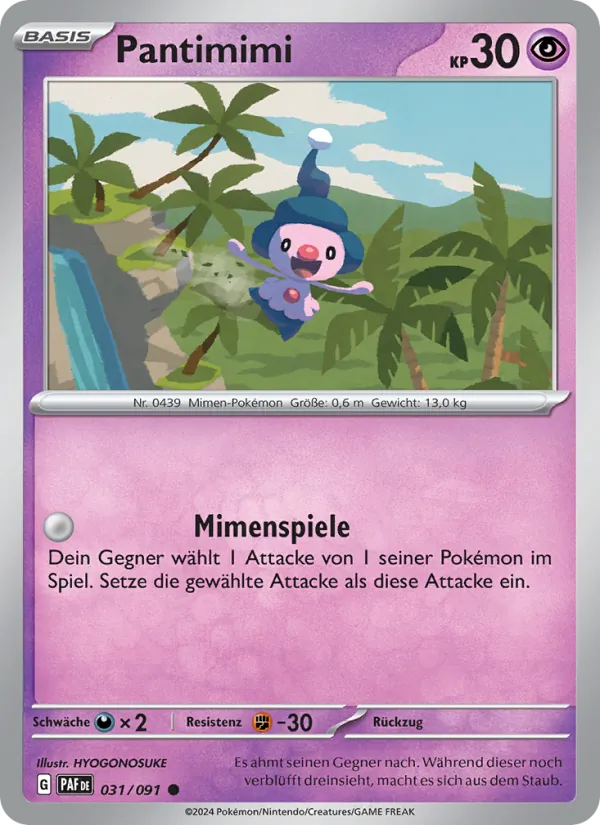 Pantimimi (Paldeas Schicksale #031/91)